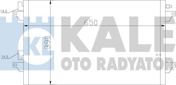 KALE OTO RADYATÖR 382600 - Kondenser, kondisioner furqanavto.az