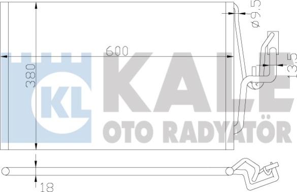 KALE OTO RADYATÖR 382000 - Kondenser, kondisioner furqanavto.az