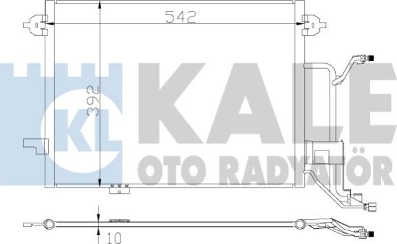 KALE OTO RADYATÖR 375500 - Kondenser, kondisioner furqanavto.az