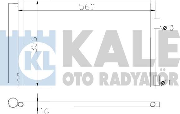 KALE OTO RADYATÖR 377900 - Kondenser, kondisioner furqanavto.az