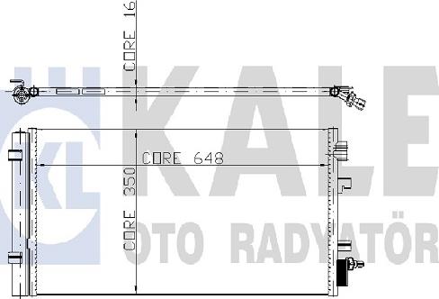 KALE OTO RADYATÖR 255000 - Kondenser, kondisioner furqanavto.az