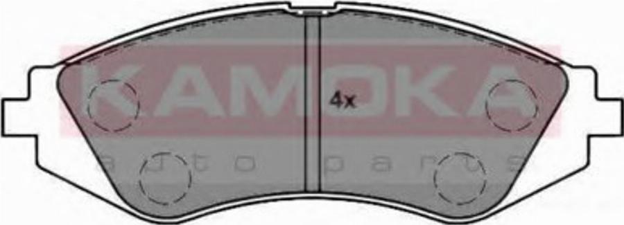 Kamoka 1012232 - Əyləc altlığı dəsti, əyləc diski furqanavto.az