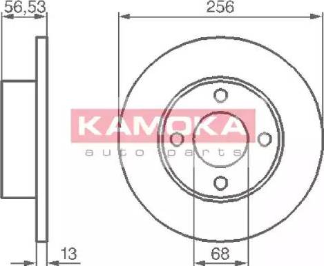 Kamoka 103636 - Əyləc Diski furqanavto.az