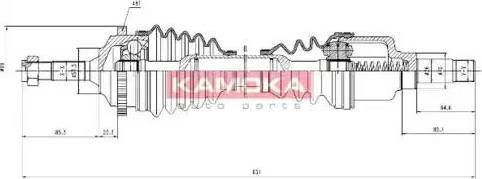 Kamoka CT1138936A - Sürücü mili furqanavto.az