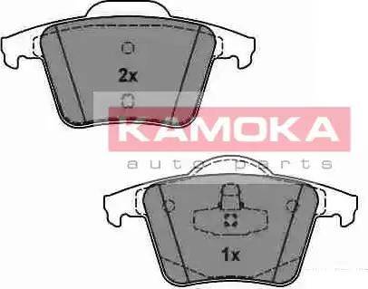 Kamoka JQ1013564 - Əyləc altlığı dəsti, əyləc diski furqanavto.az