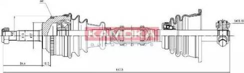 Kamoka RN1138909A - Sürücü mili furqanavto.az