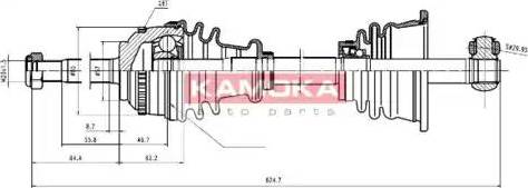 Kamoka RN1138913A - Sürücü mili furqanavto.az