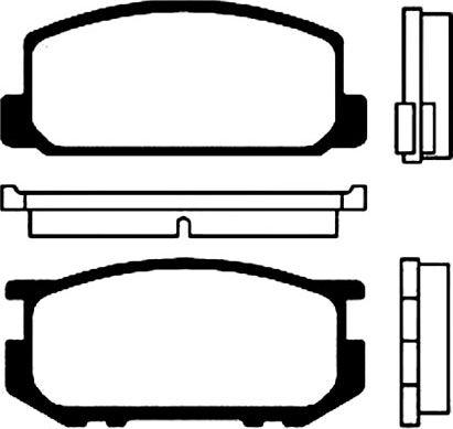 BENDIX 572214 - Əyləc altlığı dəsti, əyləc diski furqanavto.az