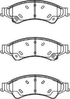 Kavo Parts BP-4583 - Əyləc altlığı dəsti, əyləc diski furqanavto.az