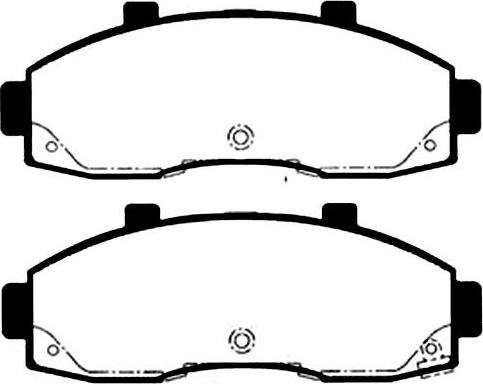 Kavo Parts BP-4003 - Əyləc altlığı dəsti, əyləc diski furqanavto.az