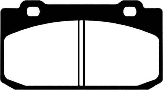 Kavo Parts BP-6507 - Əyləc altlığı dəsti, əyləc diski furqanavto.az