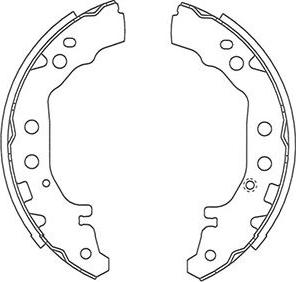 Kavo Parts BS-9950 - Əyləc Başlığı Dəsti furqanavto.az