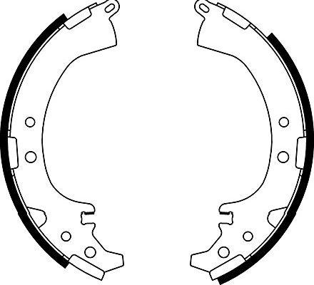 Kavo Parts KBS-9933 - Əyləc Başlığı Dəsti furqanavto.az