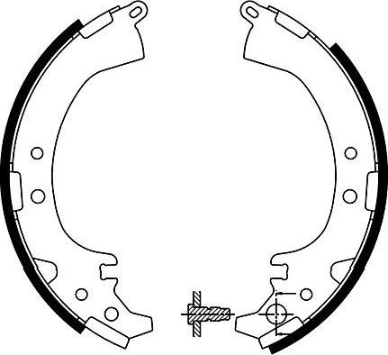 Kavo Parts KBS-9930 - Əyləc Başlığı Dəsti furqanavto.az