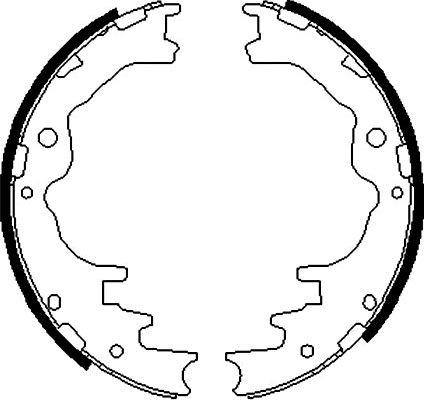 Kavo Parts BS-5411 - Əyləc Başlığı Dəsti furqanavto.az