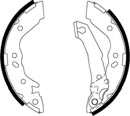 Kavo Parts BS-3405 - Əyləc Başlığı Dəsti furqanavto.az