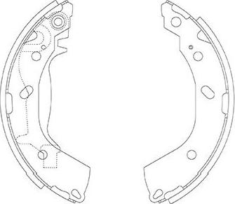 Kavo Parts BS-3414 - Əyləc Başlığı Dəsti furqanavto.az