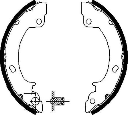 Kavo Parts BS-3411 - Əyləc Başlığı Dəsti furqanavto.az