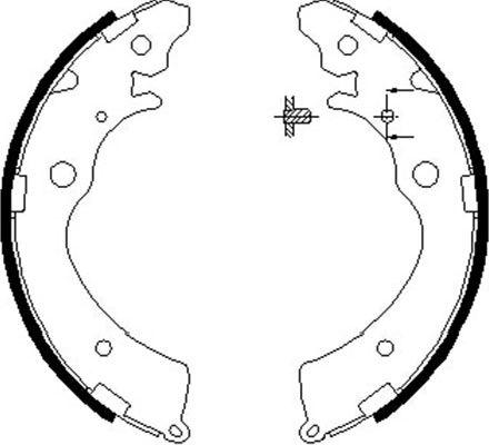 Kavo Parts BS-2907 - Əyləc Başlığı Dəsti furqanavto.az