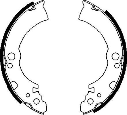 Kavo Parts BS-7404 - Əyləc Başlığı Dəsti furqanavto.az