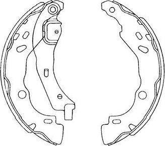 Kavo Parts BS-7435 - Əyləc Başlığı Dəsti furqanavto.az