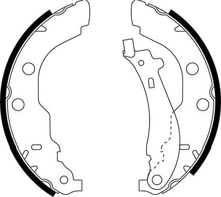 Kavo Parts BS-7424 - Əyləc Başlığı Dəsti furqanavto.az