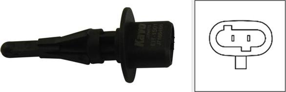 Kavo Parts EIT-1501 - Sensor, giriş havasının temperaturu furqanavto.az