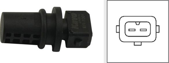 Kavo Parts EIT-1001 - Sensor, giriş havasının temperaturu furqanavto.az