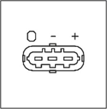 Kavo Parts EMS-6501 - Sensor, suqəbuledici manifold təzyiqi furqanavto.az