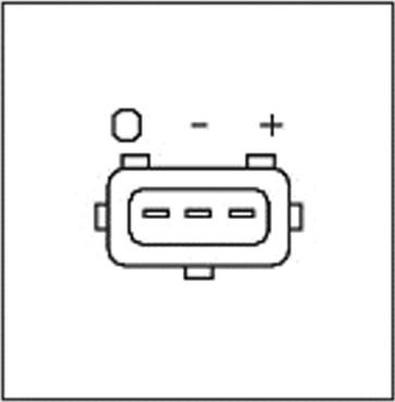 Kavo Parts EMS-2001 - Sensor, suqəbuledici manifold təzyiqi furqanavto.az