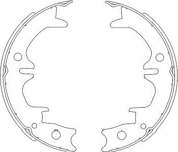 Kavo Parts KBS-9911 - Əyləc Başlığı Dəsti furqanavto.az