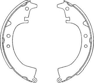 Kavo Parts KBS-9921 - Əyləc Başlığı Dəsti furqanavto.az