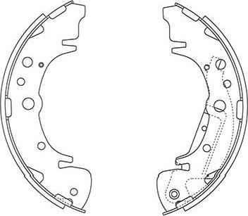 Kavo Parts KBS-4412 - Əyləc Başlığı Dəsti furqanavto.az