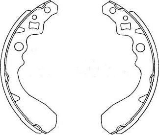 Kavo Parts KBS-1905 - Əyləc Başlığı Dəsti furqanavto.az