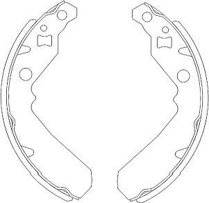 Kavo Parts KBS-1902 - Əyləc Başlığı Dəsti furqanavto.az