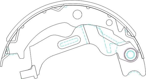 Kavo Parts KBS-1405 - Əyləc Başlığı Dəsti furqanavto.az