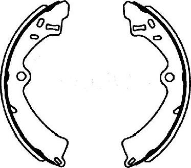 Kavo Parts KBS-8911 - Əyləc Başlığı Dəsti furqanavto.az