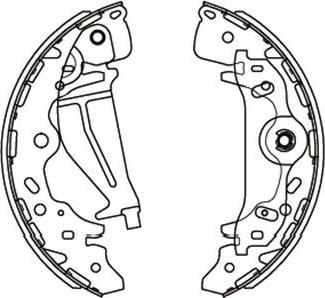 Kavo Parts KBS-3405 - Əyləc Başlığı Dəsti furqanavto.az