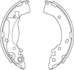 Kavo Parts KBS-3419 - Əyləc Başlığı Dəsti furqanavto.az