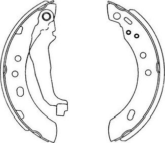 Kavo Parts KBS-7401 - Əyləc Başlığı Dəsti furqanavto.az