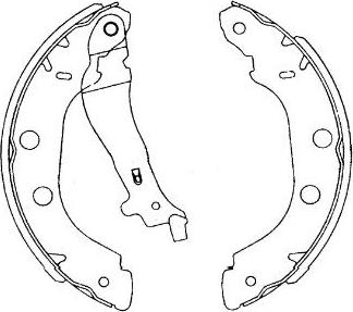 Kavo Parts KBS-7419 - Əyləc Başlığı Dəsti furqanavto.az