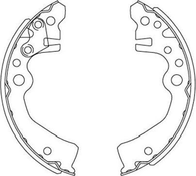 Kavo Parts KBS-7417 - Əyləc Başlığı Dəsti furqanavto.az