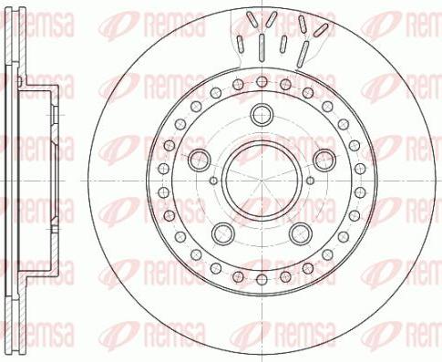 Optimal BS-5610C - Əyləc Diski furqanavto.az