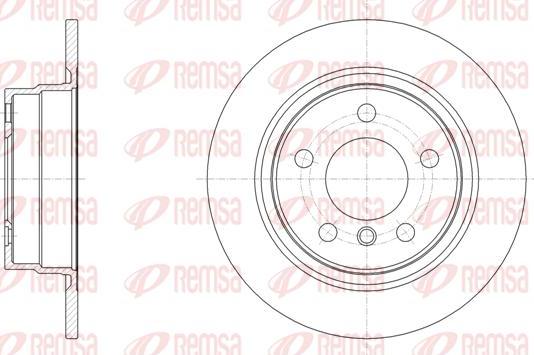 Remy RAD1366C - Əyləc Diski furqanavto.az