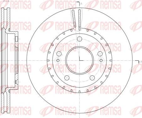 Kawe 61434 10 - Əyləc Diski furqanavto.az