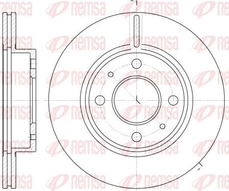 Kawe 6105 10 - Əyləc Diski furqanavto.az