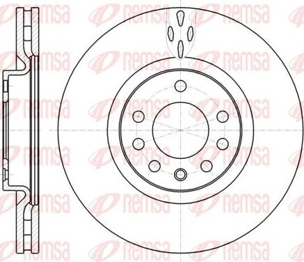 Kawe 61017 10 - Əyləc Diski furqanavto.az