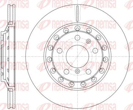 Kawe 61155 10 - Əyləc Diski furqanavto.az