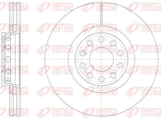 Kawe 61362 10 - Əyləc Diski furqanavto.az