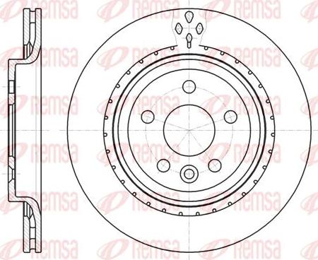 Kawe 61305 10 - Əyləc Diski furqanavto.az